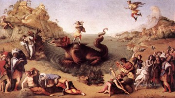 ペルセウス フリーズ アンドロメダ 1515年 ルネッサンス ピエロ ディ コジモ Oil Paintings